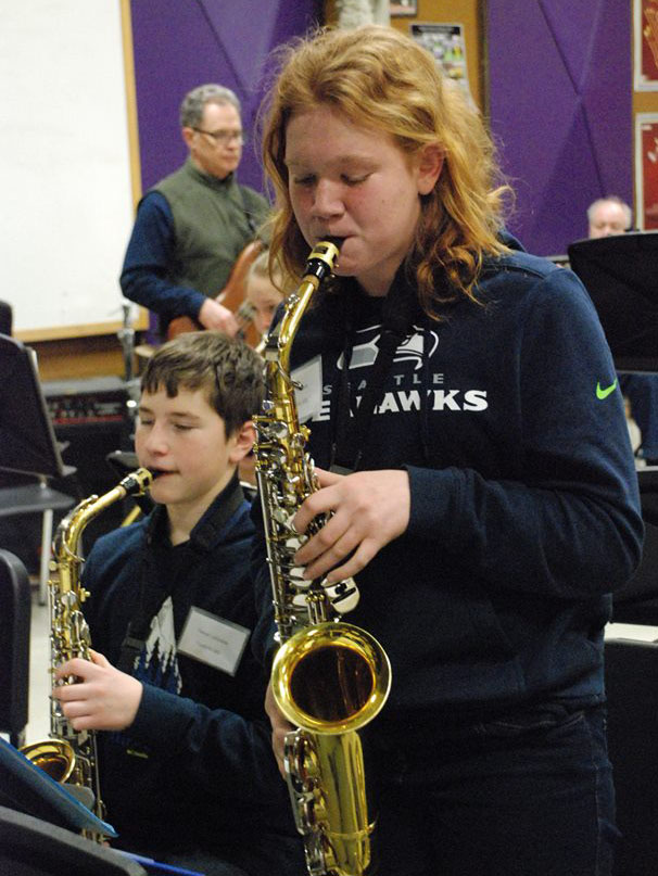 girl sax | Wenatchee Valley Museum & Cultural Center